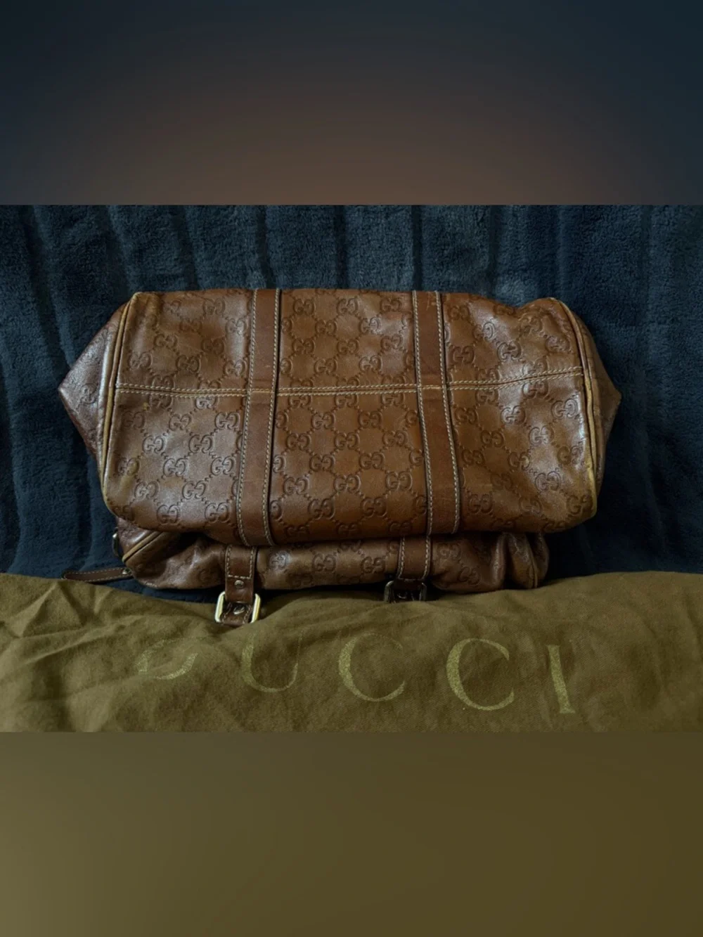 Gucci Guccissima Joy Boston Bag - Picture 8 of 11